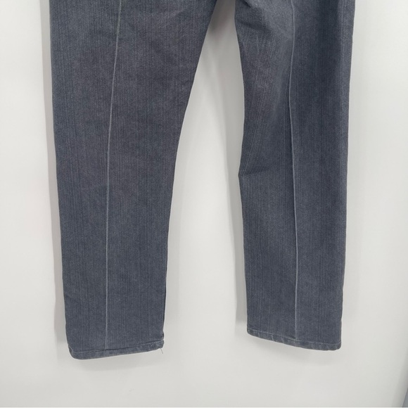 Red Ape Jeans Mens Size 36 X 31 Gray Patches Y2k Hip Hop 5 Pocket Style - Picture 7 of 10